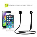 Wholesale Magnetic Sports Bluetooth Stereo Headset Mate 7 (While)